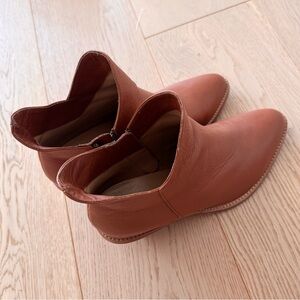 Poppy Barley Two Point Five Ankle Boots Cognac Leather